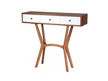 Mesa de entrada decorativa con 3 cajones