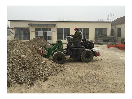 Cargador frontal de ruedas 1000kg