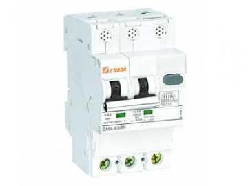 Disyuntor de corriente residual electromagnético RCBO DABL-40 6kA 10kA