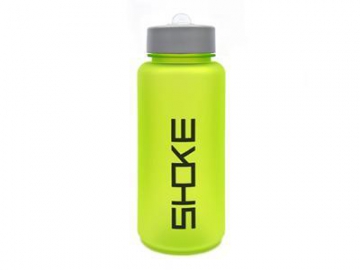 Botella de agua de tritán 34oz con funda de goma y con sorbete