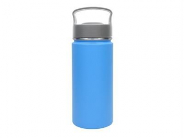 Botella y taza de acero inoxidable con tapa loop