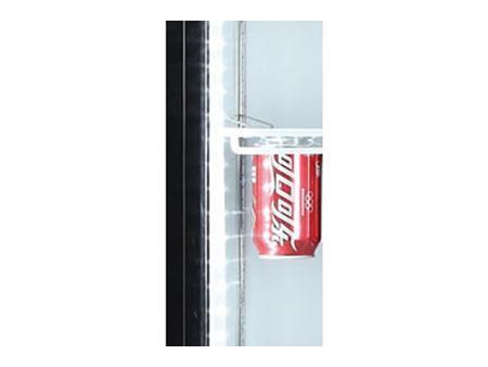 Expositor de bebidas con puerta de vidrio y estantes SGR-650