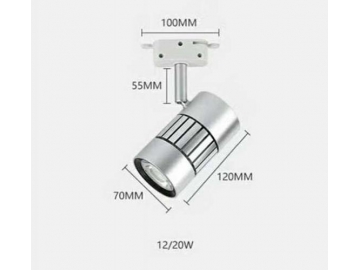 Luz de riel LED, serie B