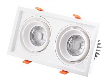 Luz Descendente Serie G, Doble Cabezal de Luz Descendente LED LED COB