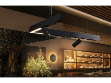Kit de Riel de Iluminación LED Serie N, Sistema de Iluminación de Inducción Magnética