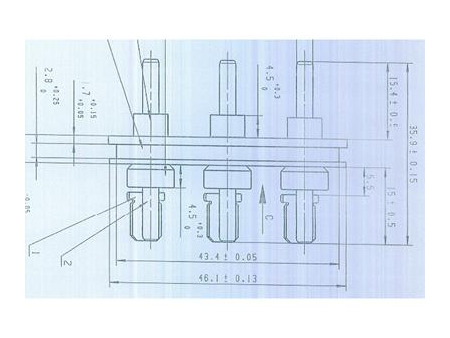 Terminal/Borne de compresor 72V - 810V de aire acondicionado para automóviles