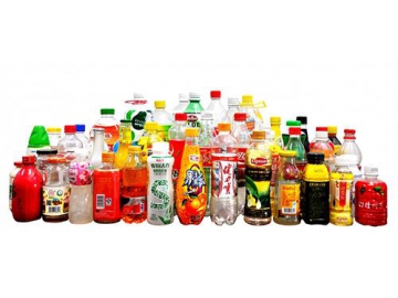 Línea de llenado y embalaje de botellas de PET /PE /PP