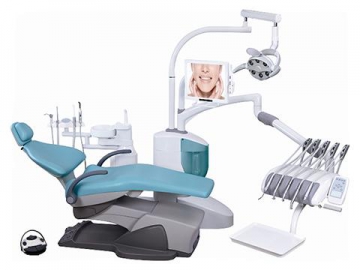 Unidad dental A3600 (sillón dental Tecnodent, pieza de mano, endoscopio, luz LED) Unidad dental A3600 (sillón dental Tecnodent, pieza de mano, endoscopio, luz LED)
