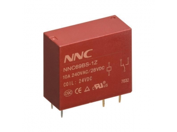 Mini relé electromagnético sellado NNC69B-1Z