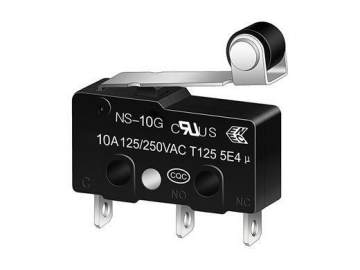 Microinterruptor  con palanca de rodillo NS-5G/10G