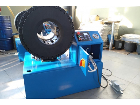 Prensa para mangueras industriales, YONG-FENG F160D