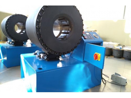 Prensa para mangueras industriales, YONG-FENG F160D