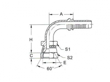 Racor cónico de 60º con codo hembra de 90º BSP - JIS B8363, 29691(W) No se pudo guardar el archivo, carpeta Racores en descarga Racor cónico de 60º con codo hembra de 90º BSP - JIS B8363, 29691(W) No se pudo guardar el archivo, carpeta Racores en descarga