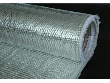 Tejido de fibras cerámicas aluminizado resistente al calor
