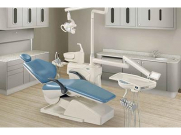 Unidad dental HY-803  (sillón dental integrado, líneas de temperatura constante, luz LED)