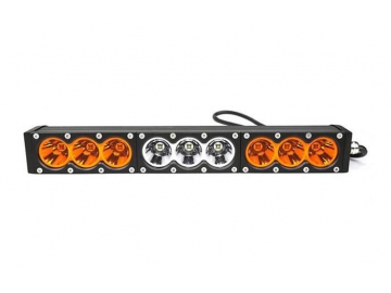 Barra de LEDs Cree una fila ámbar blanco de 10W