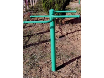 Aparato para ejercicios de flexión de brazos para uso al aire libre
