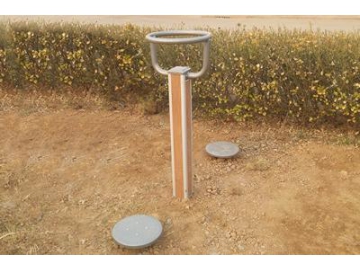 Twister para ejercicios de cadera al aire libre