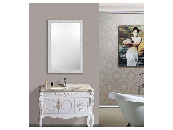 Espejo rectangular con marco de madera para baño | Yingfeng | ETW