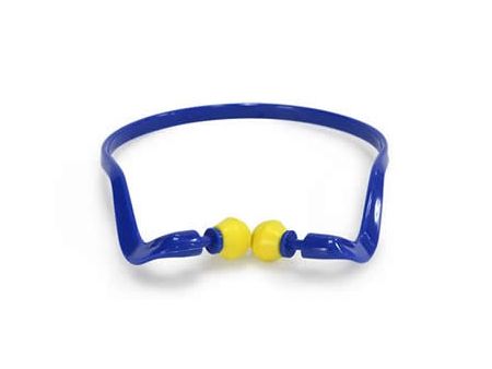 Tapón para los oídos con banda de sujeción, protector auditivo de PU EC-4102 PU
