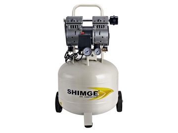 Compresor de aire eléctrico sin aceite de 1HP