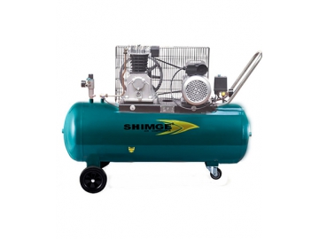 Compresor de aire por correa de 2HP 100L