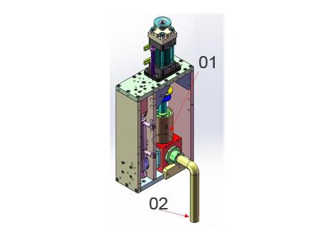 Llenadora de pistón vertical para líquidos de baja viscosidad