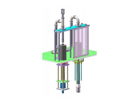 Llenadora de pistón vertical semiautomática
