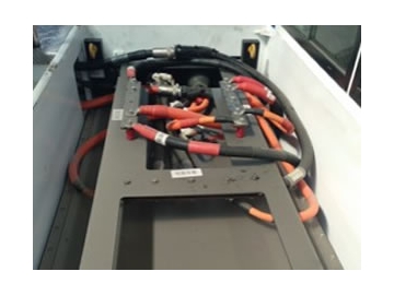 Tractor de remolque de equipaje eléctrico