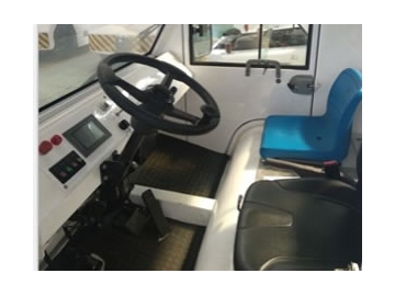Tractor de remolque de equipaje eléctrico