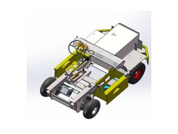 Tractor de remolque de equipaje eléctrico