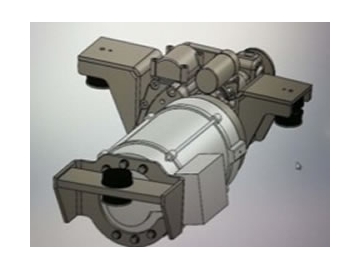 Tractor de remolque de equipaje eléctrico