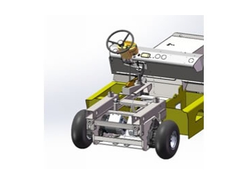 Tractor de remolque de equipaje eléctrico