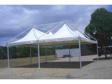 Toldo de carpa modular de pico alto