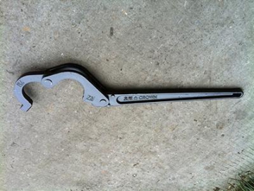 Llave circular de diamante