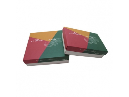 Caja para macarrones, cajas de papel blanco
