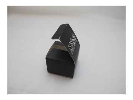 Caja con fondo cerrado y extremo superior plegable, cartón plegable personalizado