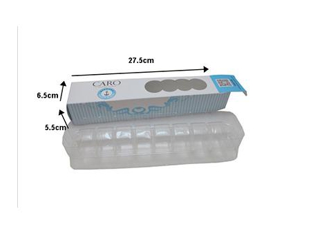 Caja para macarrones, cajas de papel blanco