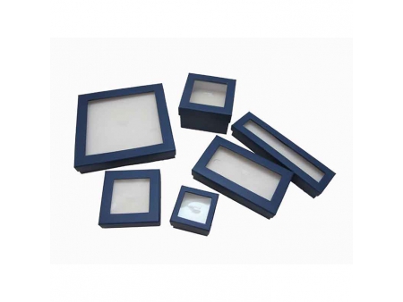 Cajas para joyas, caja rígida de exposición