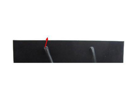 Bolsa de compra de papel impreso