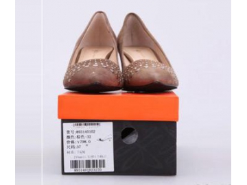 Envasado de zapatos
