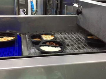 Sistema de congelamiento para comida preparada