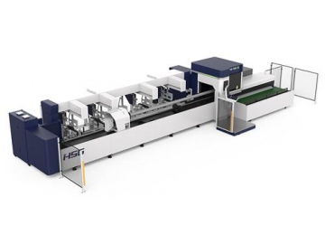 Máquina de corte de tuberías de fibra laser completamente automática TS65