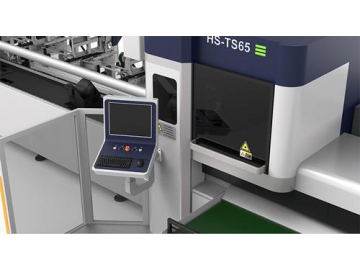 Máquina de corte de tuberías de fibra laser completamente automática TS65