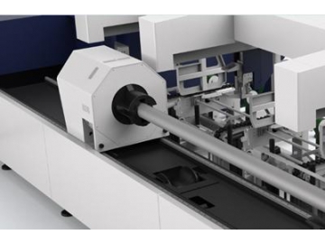 Máquina de corte de tuberías de fibra laser completamente automática TS65
