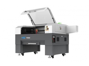 Máquina de corte laser estructura CO2