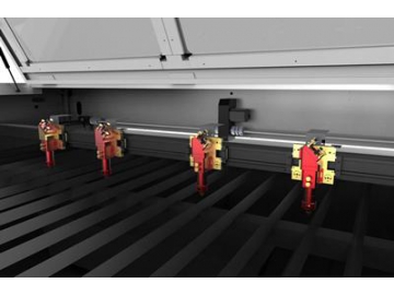 Máquina de corte laser estructura CO2