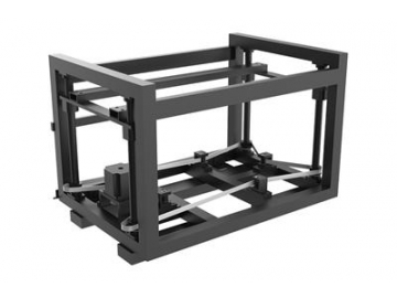 Máquina de corte laser estructura CO2