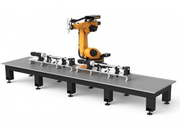 Máquina de corte laser robotizado 3D de 6 ejes