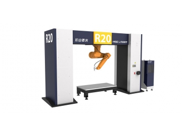Máquina de corte laser robotizado 3D